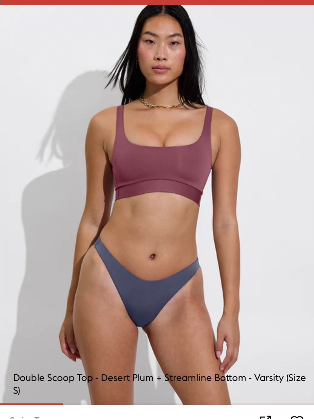 Left on Friday - Double Scoop Top - L